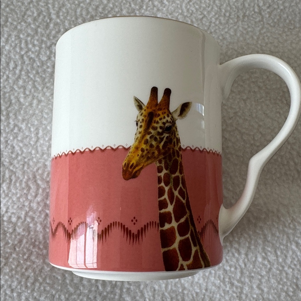 Yvonne Ellen Anthropologie giraffe parrot mugs - Picture 3 of 6